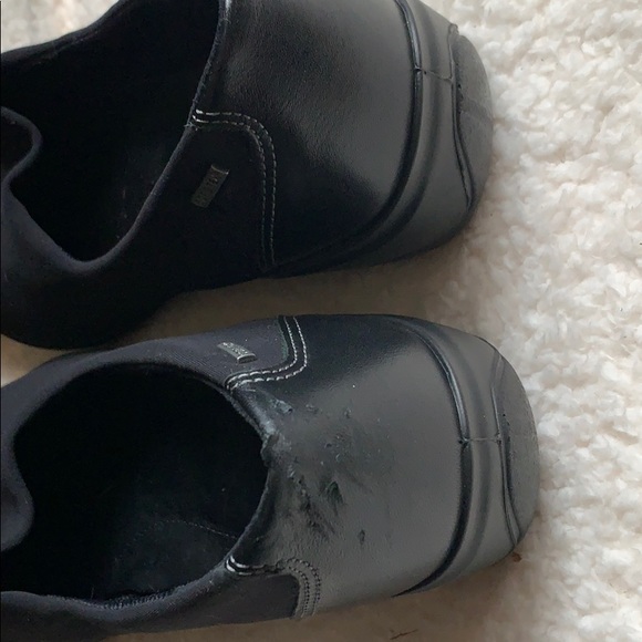 Ecco black slip ons. Size 39 - Picture 4 of 6